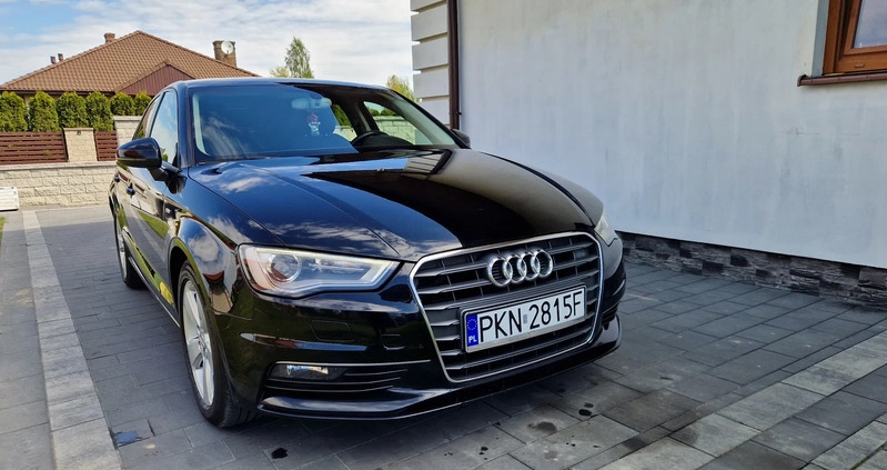 Audi A3 cena 54900 przebieg: 228303, rok produkcji 2014 z Sompolno małe 407